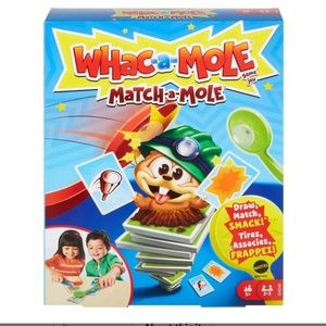 NEW WHAC-A-MOLE Match-A-MOLE Kids Card Matching Game